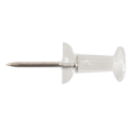fasdaga 300 Pcs Push Pin Thumb Clear Color 3/8inch Drawing Cork Board Office Pushpin. 