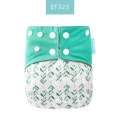 HappyFlute OS Bamboo Charcoal Waterproof Washable Pocket Diaper Christmas Baby Cloth Nappy 1 Pcs Pack. 