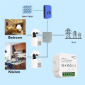 Tuya Smart Life ZigBee Energy Meter Bidirectional 2 Channel with Clamp CT App Monitor Solar Power,80A,110V 240VAC Easy Install. 
