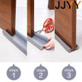 JJYY Waterproof Seal Strip Draught Excluder Stopper Door Bottom Guard Double Silicone Rubber Seal Dustproof Soundproof Strips. 