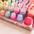 Cutie Lip Balm with Keychain | 4 Designs | Moisturizing, Nourishing, Glossy | For Soft, Shiny Lips | Portable Lip Care. 