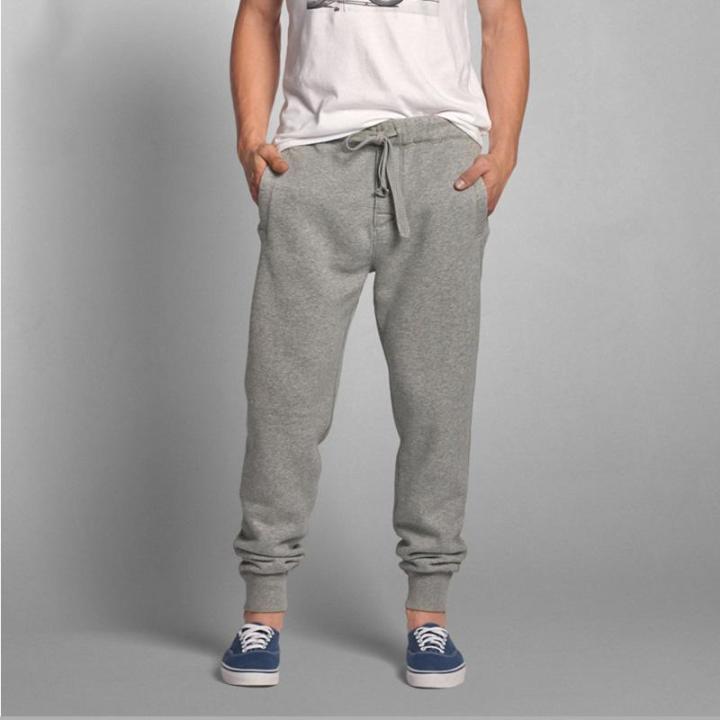 Grey Winter Wear Warm Fleece Cotton Jogger For Men - Grey | Fashion | Winter Joggers For Men | Men'S Wear