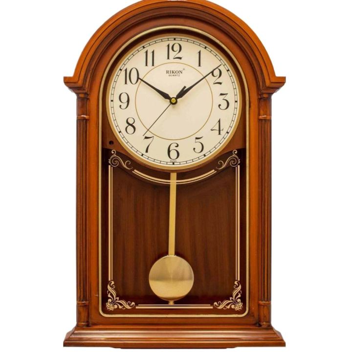 Brown%20Analog%20Rikon%20RK%2050%20PND%20Premium%20Pendulum%20Wall%20Clock%20For%20Office%20Size:%C2%A0305%C2%A0X%C2%A0480%C2%A0Mm%20-%20Image%202