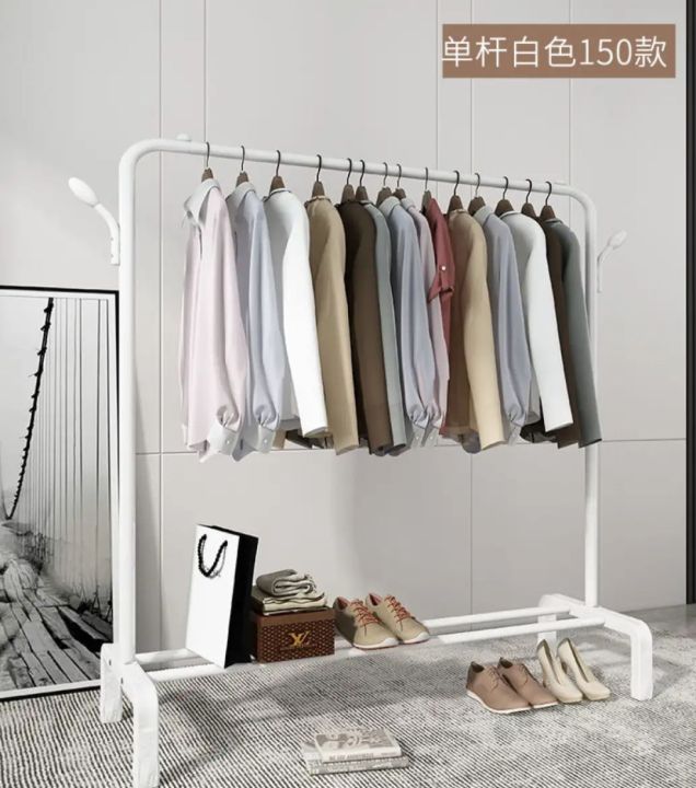 Iron%20Coat%20Rack/Clothes%20Hanger%20Single%20Rod%20Stand,%20Full%20Body%20Iron%20-%20Image%203