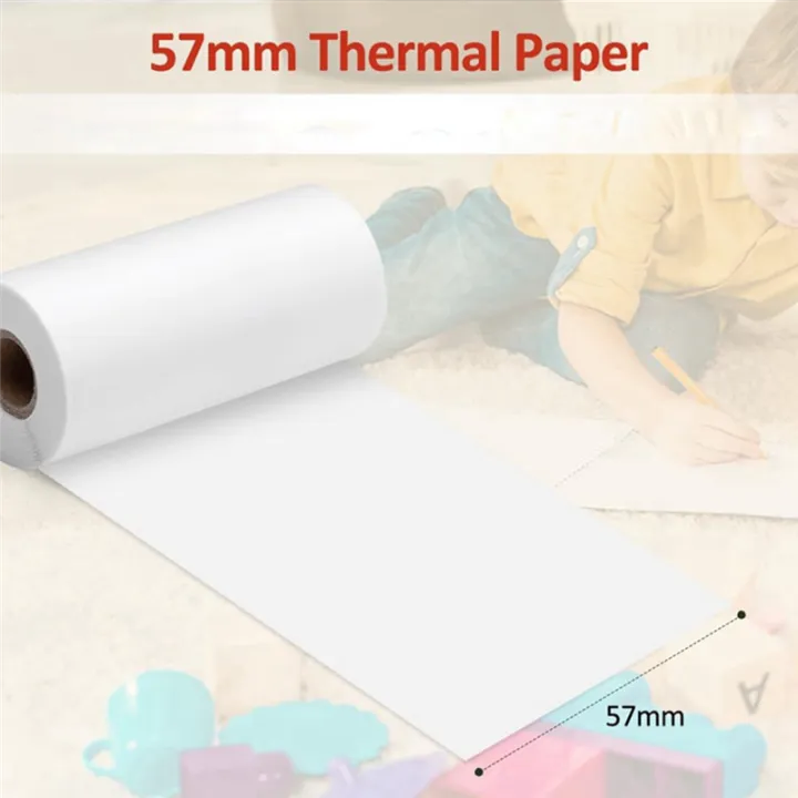 6%20Roll%20Mini%20Pocket%20Printer%20Sticker%20Paper%20White%20Pocket%20Printer%2030%20X%2057mm%20Self-Adhesive%20Thermal%20Paper%20for%20Pocket%20Printer,Black%20on%20White%20-%20Image%204
