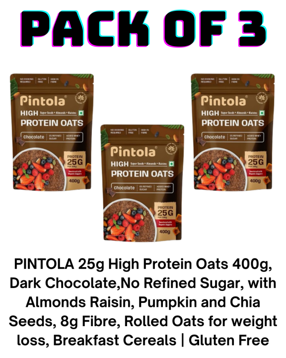PINTOLA%2025g%20High%20Protein%20Oats%20400g,%20Dark%20Chocolate,No%20Refined%20Sugar,%20with%20Almonds%20Raisin,%20Pumpkin%20and%20Chia%20Seeds,%208g%20Fibre,%20Rolled%20Oats%20for%20weight%20loss,%20Breakfast%20Cereals%20%7C%20Gluten%20Free%20%7C%20Pintola%20Protein%20Oats%20Chocolate%20%7C%20Pintola%20protein%20oats%20400g%20dark%20choc%20-%20Image%207