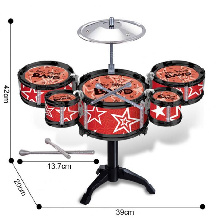 Multifunctional Drum Set Novelty Hand-eye Coordination Jazz Drum