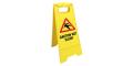 Signage - Caution Wet Floor (Yellow) / Kibble Signage Board / Caution Board. 