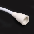 NAMUNY 2X White Hair Shower Water Hose Tube Bathroom Shampoo Bath Mixer Tap. 
