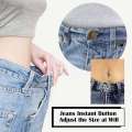 8 Sets of Button Pin Jeans, Seamless Fit, Detachable Pants Button Pins, Perfect Fit Instant Jeans Buttons. 