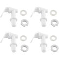 4 Pieces Replacement Cooler Faucet Water Bottle Jug, Dispenser Tap Set, Reusable Spigot Spout Water Beverage Dispenser C. 