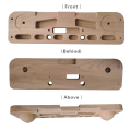 1Set Wooden Training Board Sports Fitness Trainer Rock Climbing Trainer Equipment Wood Color. 
