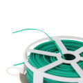 Plant Fixed Rope Garden Wire Plant Twist Tie Green Coated String With Cutter. 