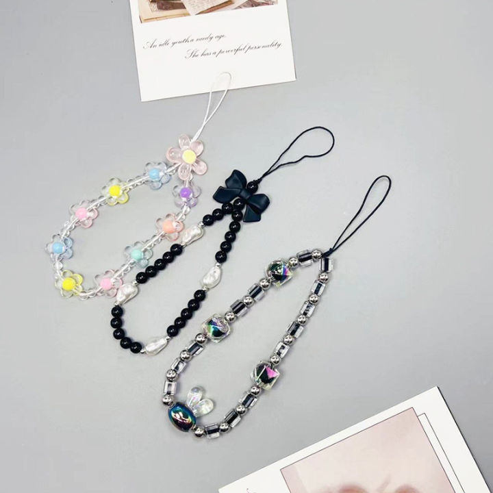 Cell Phone Key Rings Yafeng key ring decoration bag rope belt mobile phone Huawei applicable ...