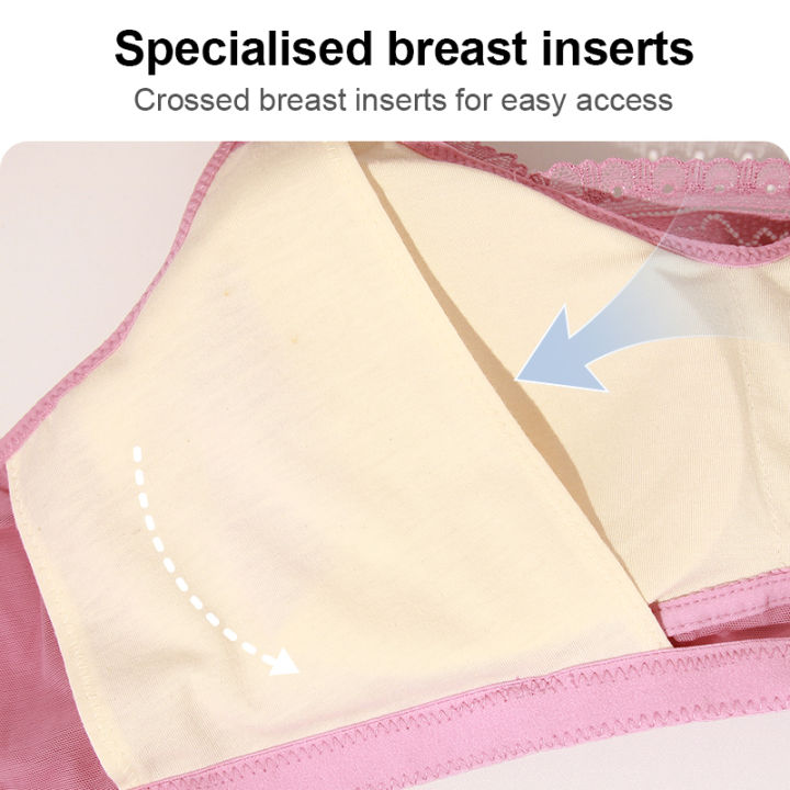 2229%20Mulberry%20Silk%20Mastectomy%20Bra%20Pocket%20Underwear%20for%20Silicone%20Breast%20Prosthesis%20Breast%20Cancer%20Women%20Artificial%20Boobs%20-%20Image%203