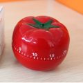 1-60min 360 Degree Fashion Cute Indoor Kitchen Practical Tomato Mechanical Countdown Timer. 