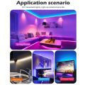 RGB LED Strip Phone Control Wireless WiFi Tape Works Wifi Controller Light with Colorful RGB US Plug. 