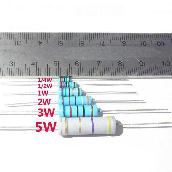 1/2W%200.5W%20Carbon%20Film%20Resistor%20Assortment%20set%20Resistors%20Kit%20colored%20ring%20resistance%20Assorted%20package%201%20ohm-10M%20ohm,%201%20ohm-3M%20ohm%20-%20Image%206