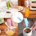 Mini Handheld Milk Frother and Coffee Blender – Portable Electric Whisk Mixer for Coffee, Drinks, Matcha, and Desserts. 