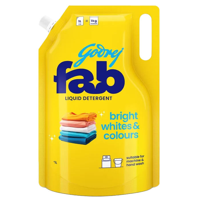 Fab Liquid Detergent 1l For Machine & Bucket Wash