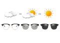 Tom Hardy Clubmaster Uv400 Protection Lens Color Changeable Sunglasses For Unisex. 