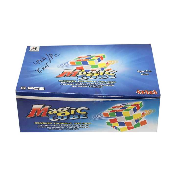 Magic Cube Rubiks Cube 4x4x4 Set Of 6pcs