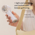 JAERBEE Portable Handheld Fan Mini Air Conditioner Fan, 2000mAh USB Rechargeable,Green,A. 