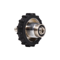 JAERBEE 2X New Scuba Diving Fill Station Copper 300Bar Din Valve with 8MM Quick Disconnect Male Plug,Black. 