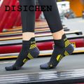 DISICHEN New Sock Running Sports Men Marathon Women 2023 Fitness Thickened Professional Cushioned Short Tube Low Cut Boat Ankle Socks. 