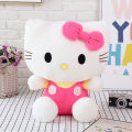 Cute Hello Kitty Plush Toy – Soft Stuffed Cat Doll, Kawaii Anime Cartoon Gift for Kids & Girls". 