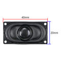 PCS20mm 2 Sensitivity 40*Computer 8 Euromm Notebook GHXAMP 16*35mm 2W Mini Speaker Vibration Sound Quality Gao Ling. 
