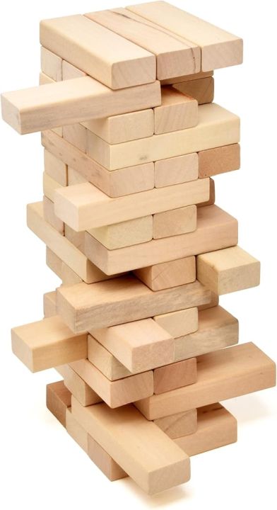 cs Wooden Zenga Stacking Toy Game