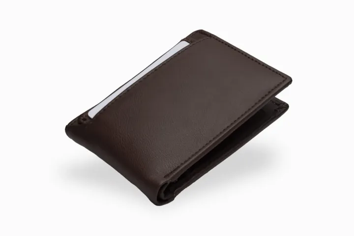 Black%20Color%20Genuine%20Leather%20Plain%20Design%20Bi-Fold%20Leather%20Purse%20For%20Men%20-%20Image%203