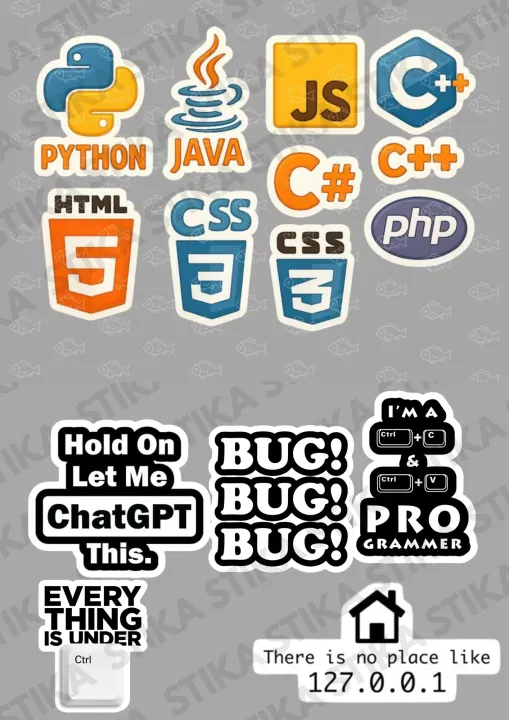 Developer%20Sticker%20Pack%20%E2%80%93%20Programming,%20Coding%20&%20Tech%20Vinyl%20Stickers%20for%20Laptop,%20PC,%20Desk%20&%20Workspace%20-%20Image%205