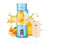 380Ml 6 Blades Usb Rechargeable Portable Electric Fruit Juicer Smoothie Blender with Built in Power Bank. 