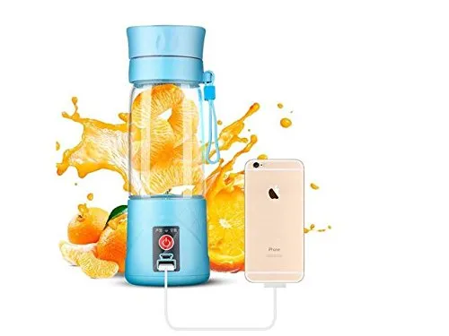 380Ml%206%20Blades%20Usb%20Rechargeable%20Portable%20Electric%20Fruit%20Juicer%20Smoothie%20Blender%20with%20Built%20in%20Power%20Bank%20-%20Image%205