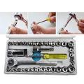 40 In 1 Wrench Tool Kit With Screwdriver And Socket Tool Box Set. 