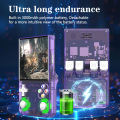 R36 Ultra Retro Handheld Game Console 128GB - 4.0 inch IPS HD Screen - Linux System Portable Arcade Player with WiFi. 