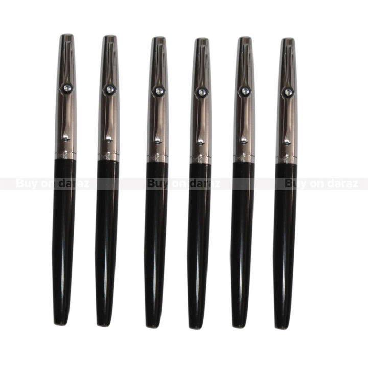 Black Ink Pen/Chinese Pen  ( Set Of 6 )
