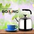 Motoso Electric Stainless Steel Whistling Kettle 7 Ltr Silver. 