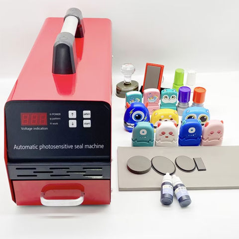 Stamp Making Machine High Precision Manual and Automatic Stamp Maker ...
