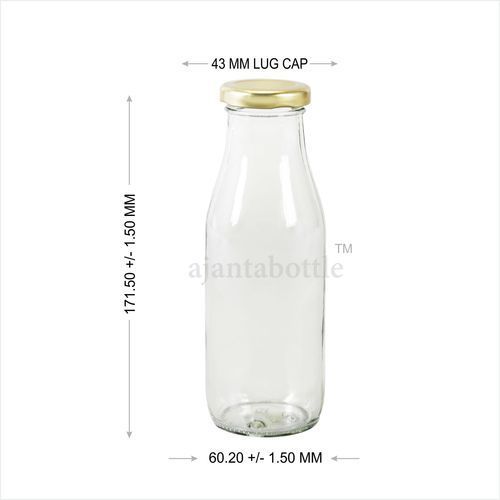 Glass%20Milk%20/%20Water%20Bottle%20300%20ml%20%20Set%20Of%203%20Pieces%20Bottles%20with%20Metal%20Lid%20-%20Image%202