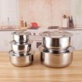 5pcs Stockpot Set Stainless Steel Dekchi Set. 