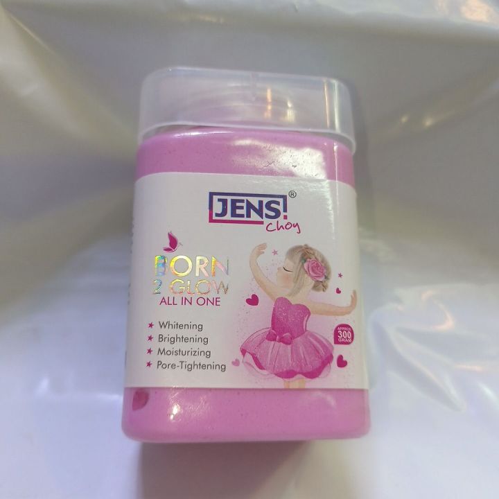 JENS%20CHOY%20BORN%202%20GLOW%20ALL%20IM%20ONE%20FACIAL%20JAR-300G%20-%20Image%205