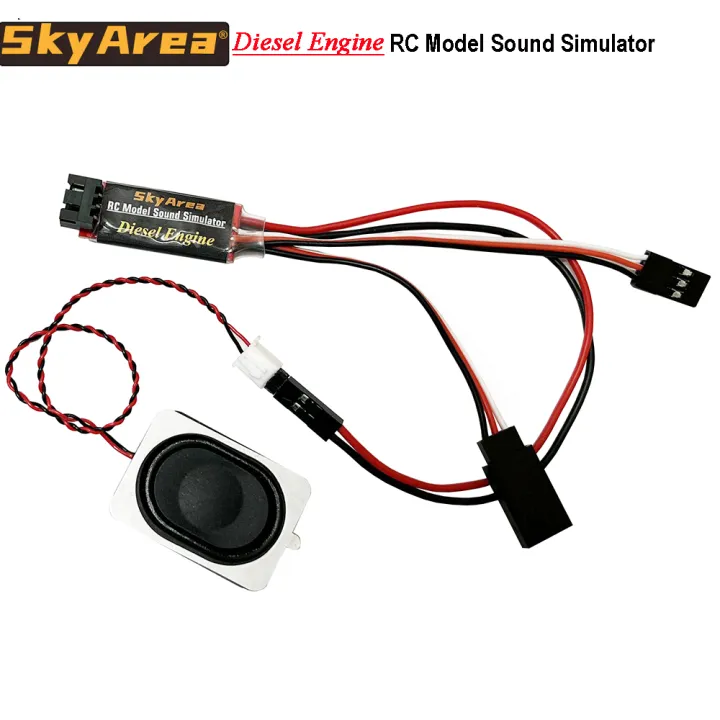 Rc Tank Sound Module Sutuiying RC Diesel Engine Sound Module Simulation 2W Speaker for ...
