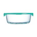 Luminarc KEEP'N'BOX Round Glass Food Storage Container ; 670ml. 