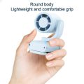 Portable Rechargeable Mini Clip Fan with Clip With Digital Display Hat Clip Fan Rotatable Small Fan for Outdoor Travel. 