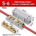 Electrical Connectors High Power High Power Splitter Conductor Brass Large Current Wire Connector Wiring Connector Electrical. 