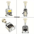 Linman Number Machine 7 Position Automatic Numbering Machine Into 【2025 Version】The Number Coding Page Chapter Marking Machine Digital Stamp. 