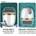 Sutuiying 3 in 1 Ultrasonic Facial Cleanser Brush Electric Cleansing Face Portable Brush 360 Rotate Automatic Brush Machine Deep Clean Beauty Tool. 